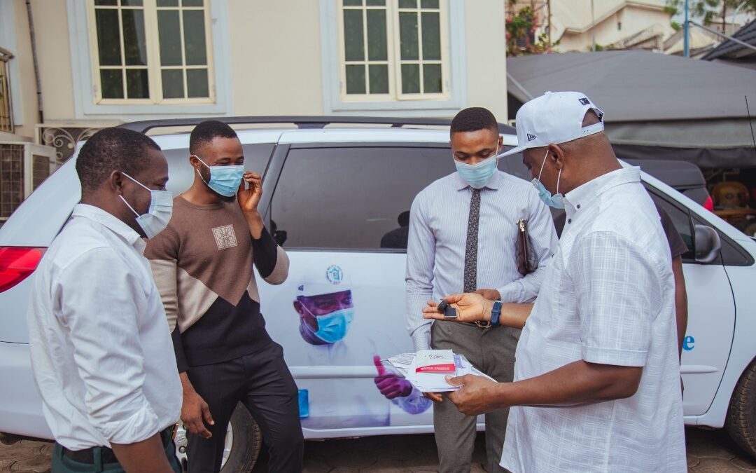 A Philanthropist, Hon. Ikechukwu Ezeugwu donates Sienna Vehicle to GburusCare Initiative