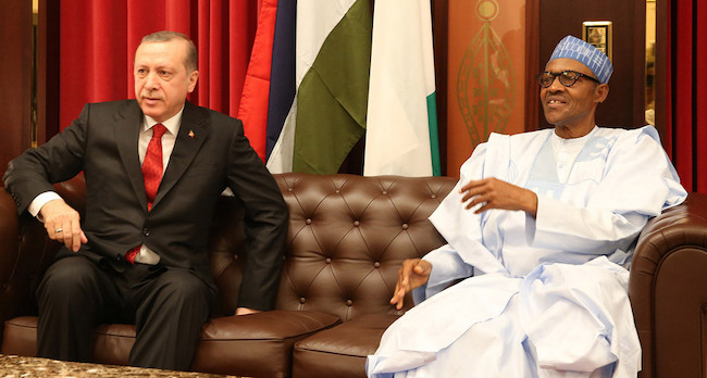 Buhari, Turkish President In Bilateral Talks In Aso Villa