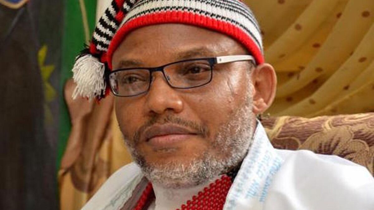 Nnamdi Kanu Refuses The Secret Trial And Goes To Court