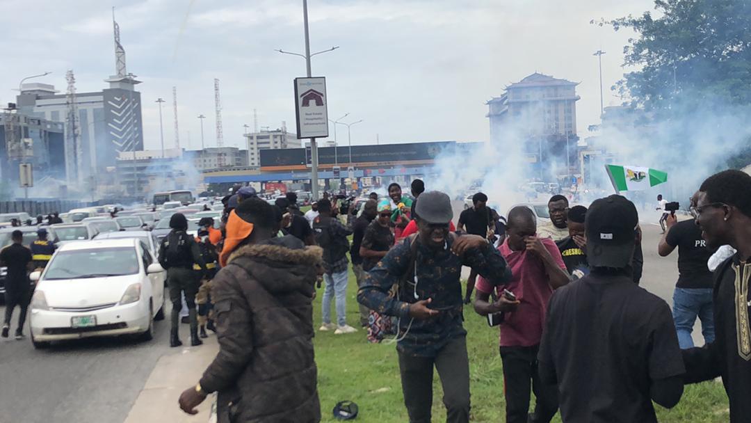 Police Say #EndSARS Protesters Were Dispersed Because Miscreants Had Taken Over