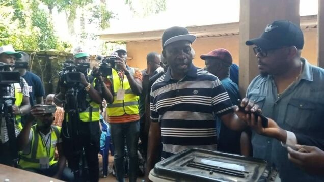 Anambra Election: APGA Candidate Soludo ‘Shocked’ By INEC’s Technology Breakdown