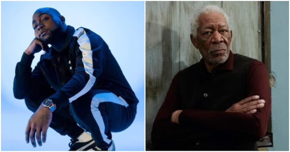 Morgan Freeman Announces Davido’s Show At The 02 Arena In London