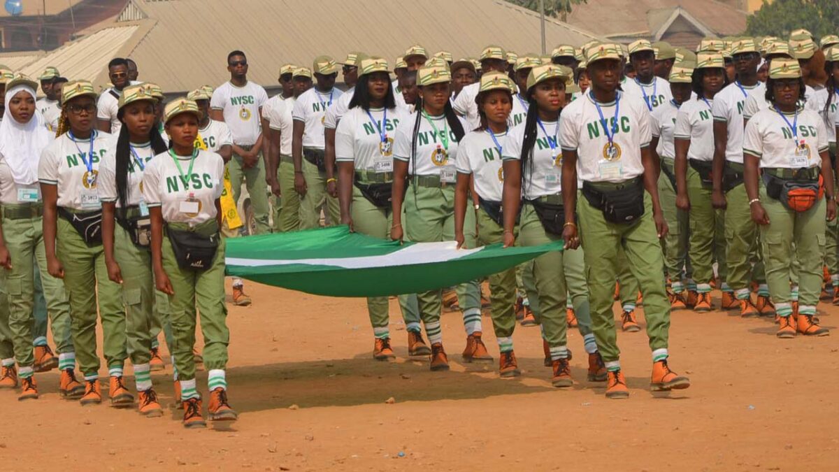 2 Corps Members Collapse During The NYSC Parade In Jigawa