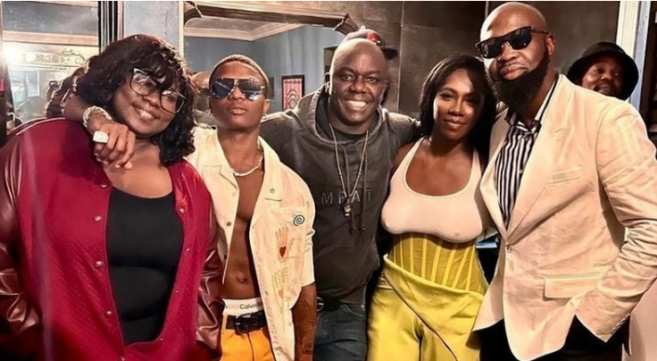 Wizkid And Tiwa Savage Seen Together In The US