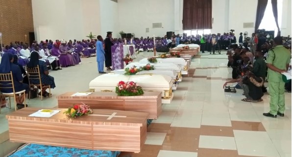 Funeral Mass Is Been Held For The Victims Of The Owo Massacre