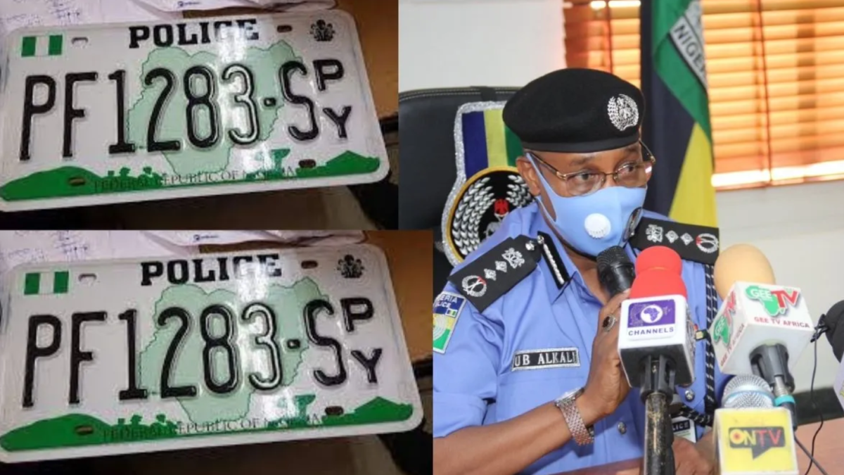 Inspector General Of Police Bans Usage Of Spy Number Plates