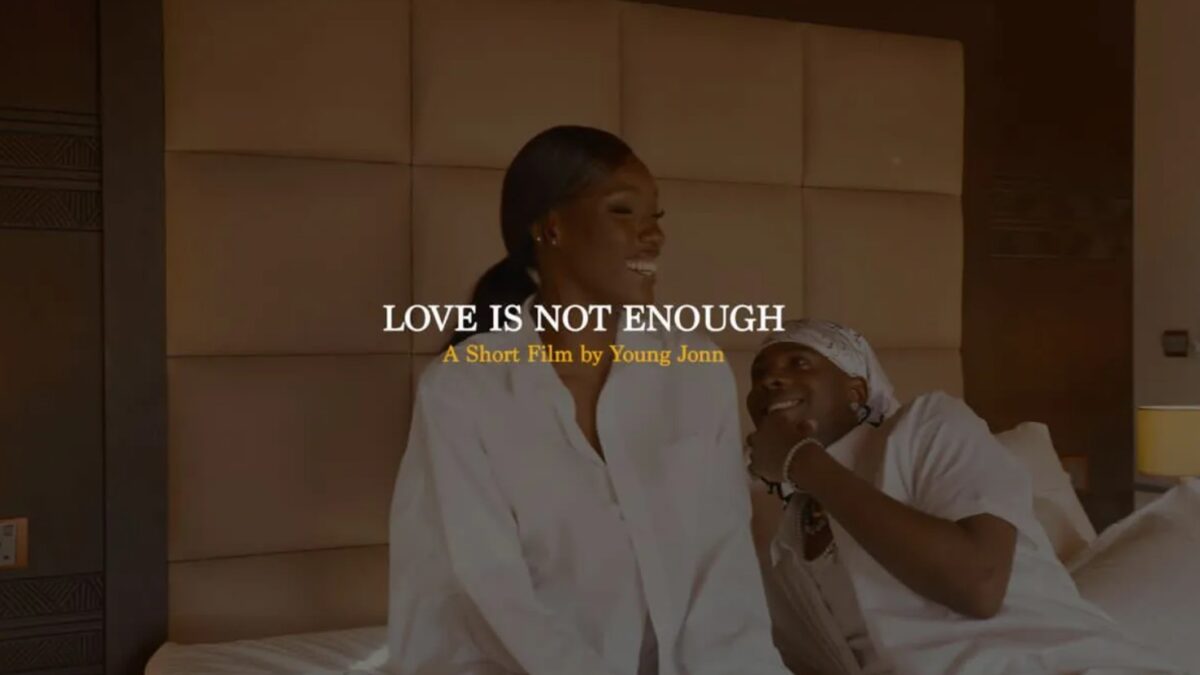 Young Jonn Releases A Short Film For His “Love Is Not Enough” EP