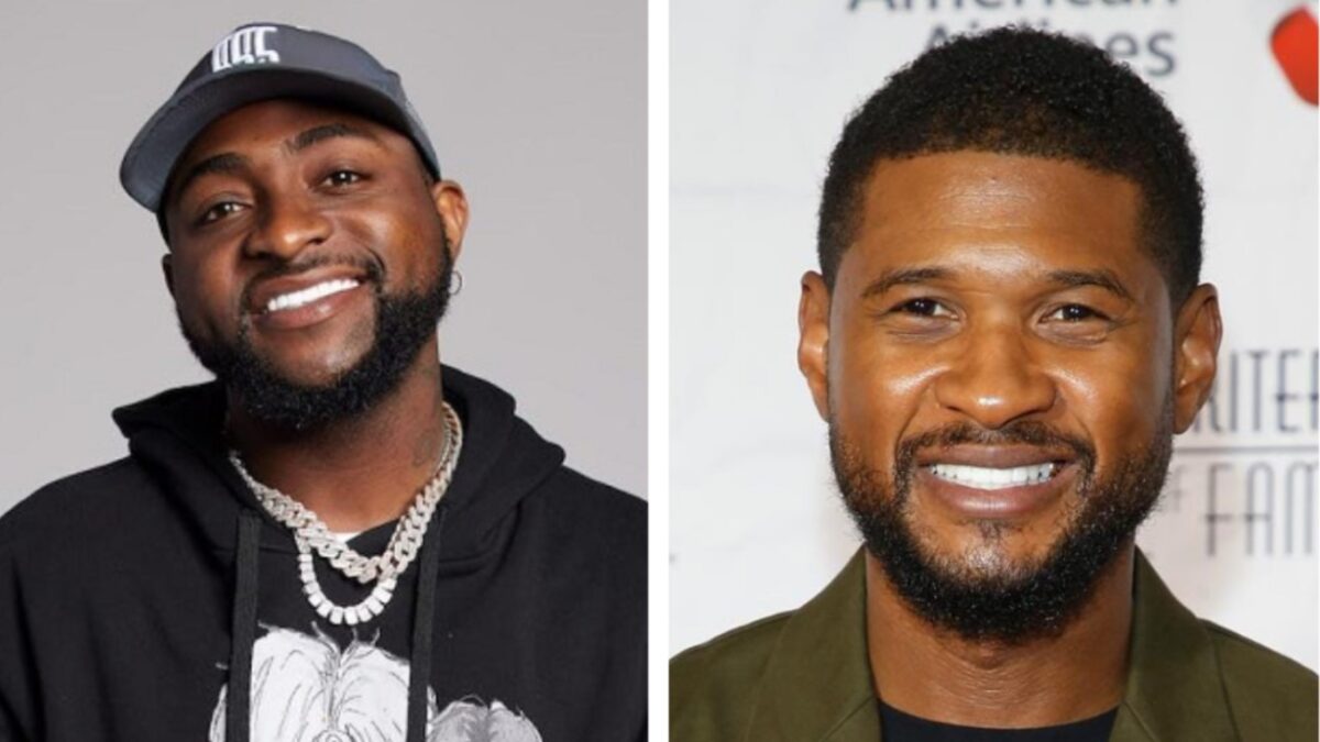 Davido And Usher Were Seen Together In The Studio