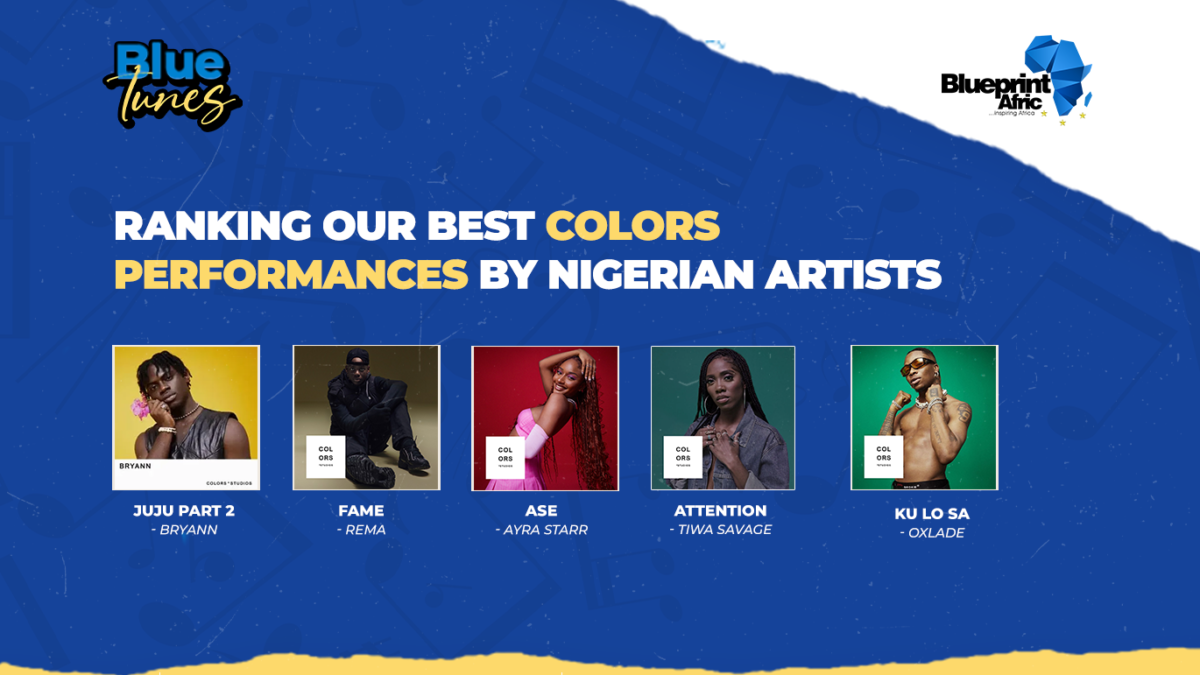 Ranking Our Best COLORS Performances By Nigerian Artists