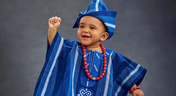 Banky W & Adesua Etomi Reveal The Images Of Their Son