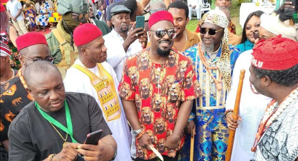 Jim Iyke Receives A Chieftaincy Title