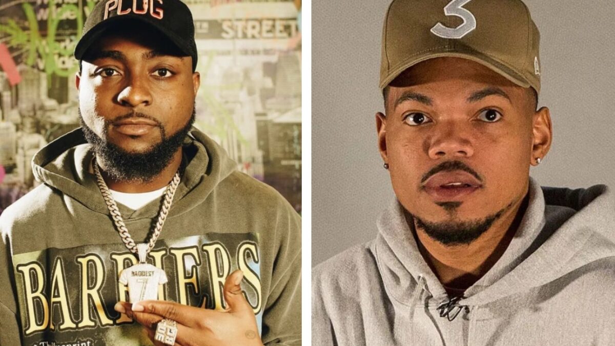 Davido And Chance the Rapper Were Spotted In The Studio