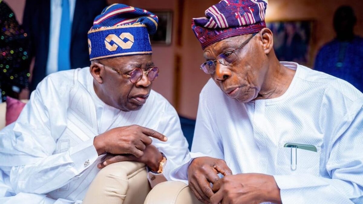 Olusegun Obasanjo Denied Endorsing Bola Tinubu For The 2023 Election.