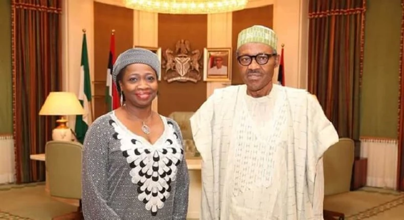 Buhari Re-Appoints Dabiri Erewa, CEO, Nigerians In Diaspora Commission