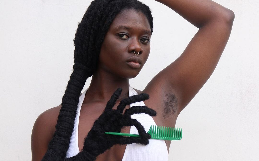 The 27-Year-Old Laetitia Ky, Who Sculpts Masterpieces With Her Own Hair